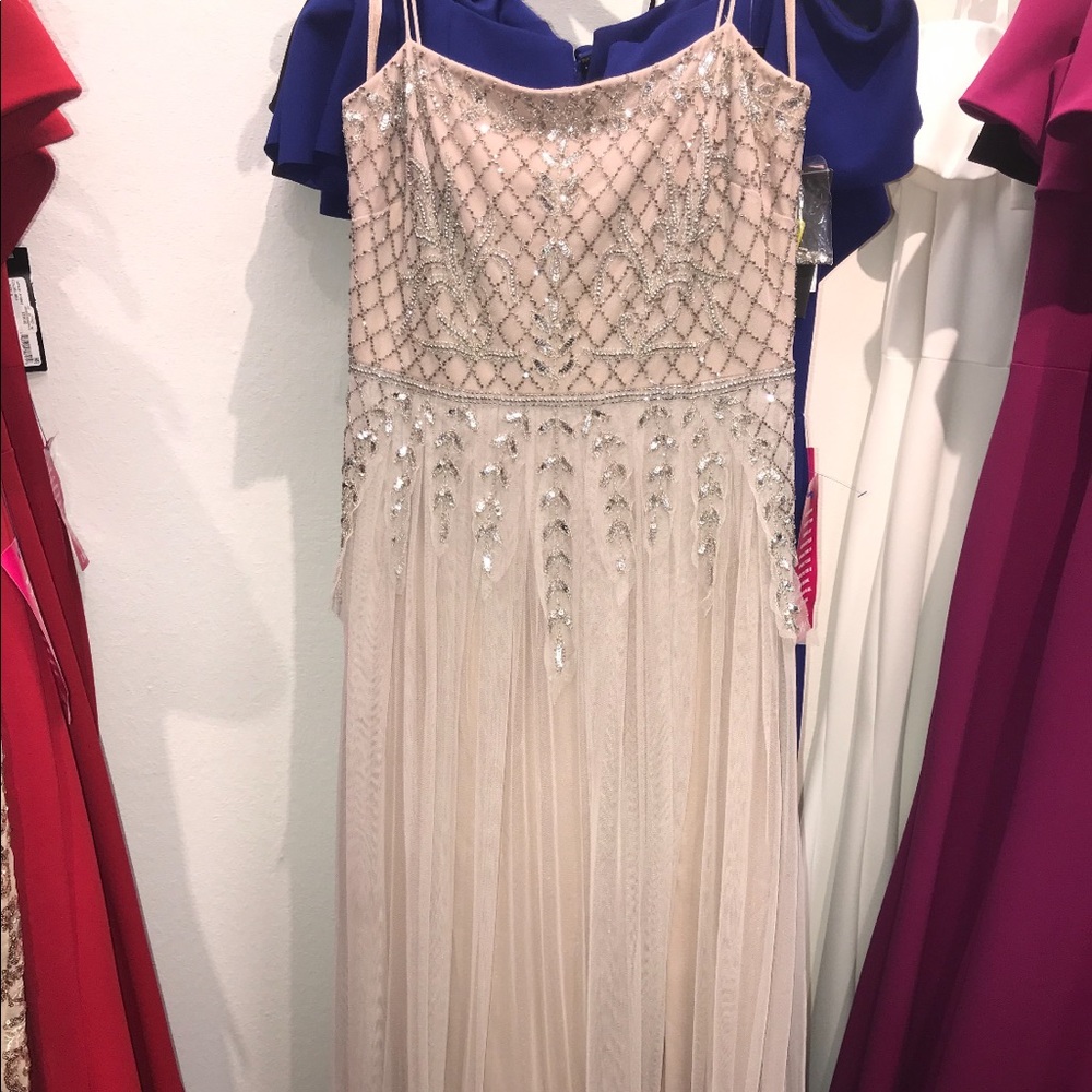 Aidan Mattox full-length formal/bridesmaid dress